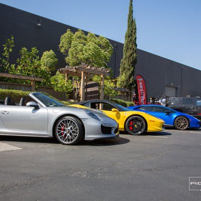Cars parked outside at the Vault in Miramar